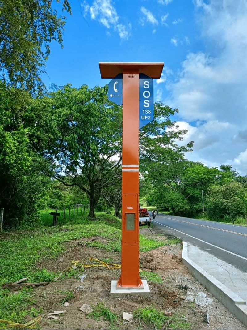 Inauguración sistema SOS en Ruta del Sol